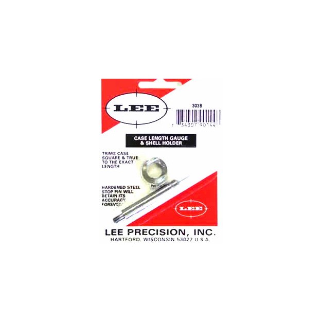 LEE90144 Lee Precision Case Length Gauge & Shell Holder 303 BRIT 